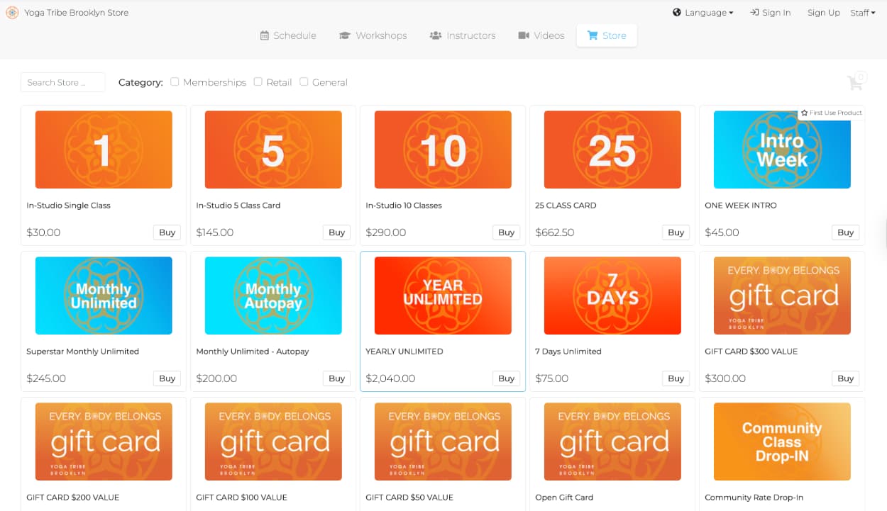 On Demand Video Library